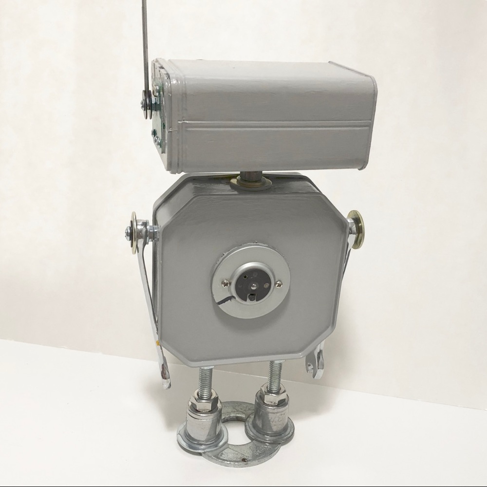 Found Objects Robot Sculpture - image 4